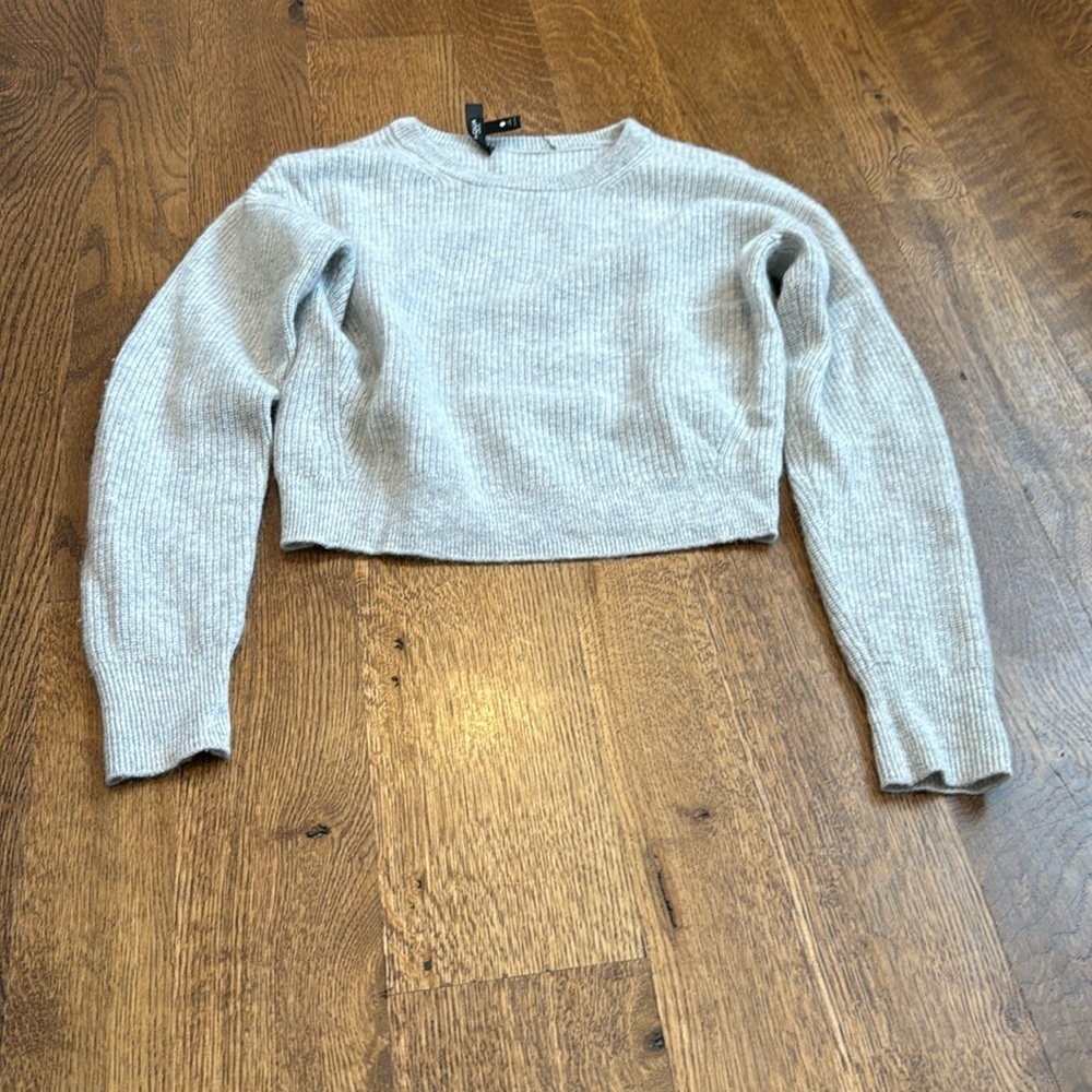 Aqua Girls Sweater Grey Size Extra Large